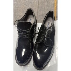 Authentic US Army High Gloss Oxford Shoes Bates or Capps Dress Shoe Size -10.5 E